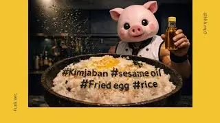 Funky Egg Rice 🍳 Kimjaban & Sesame Oil | Groovy Disco Beat (Full)