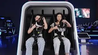 VR Chair 360 &ndash; Full Motion Virtual Reality Simulator Experience | AMA Amusement