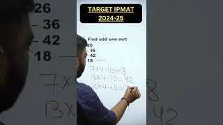 Logical Reasoning 1|| #ipmat #ipmatindore  #lr_ipmat #cuet2023