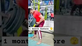 1 month before 🫣#gym #shortsvideo #trending #fitnesstrends #gymlife #fitnessmotivation #workout