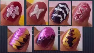household items using nailart 💅 safety pin hack nailart 💅 #nailtutorial #viralvideo #nailart #nails