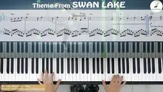 Swan Lake (Tchaikovsky) | Easy Piano | Piano Tutorial | Linh Nhi