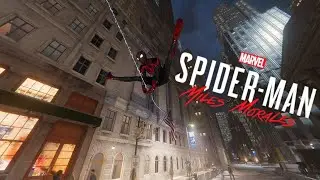Kate Bush - Running Up That Hill (Spider-Man: Miles Morales PS4) Cinematic Web Swinging