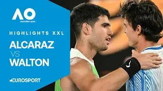 Carlos Alcaraz - Adam Walton | Highlights XXL deutsch | 1. Runde | Australian Open 2026 | Tennis