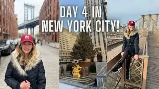 День 4. Нью-Йорк! Бруклин, DUMBO, смотровая площадка Top of the Rock, рождественские ярмарки в Бр...