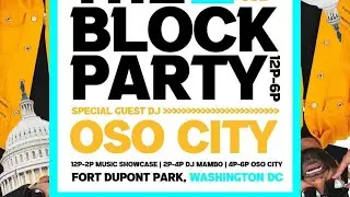Smiles & cry&rsquo;s performance at DuPont circle block party event