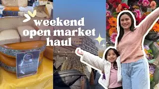 Weekend Open Market Haul in Rotterdam | First Time Visiting a Local Dutch Market 🧺✨