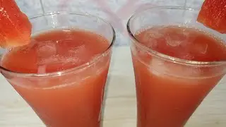 Watermelon Juice || Summer Special Refreshing Juice || Watermelon Juice Recipe || BONG TIME||