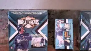 2012 Topps Triple Threads Box Break # 1