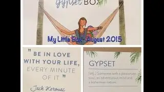 My Little Box August 2015