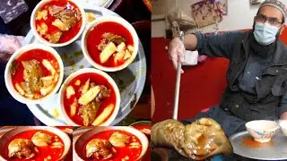 Street Food Siri Paye | Healthy Breakfast of TROTTERS | Naiki SIRI PAYE in Peshawar Street Food 2020