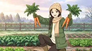 Cold Day, Warm Hot Pot 🍲 | Harvesting Fresh Veggies from the Garden