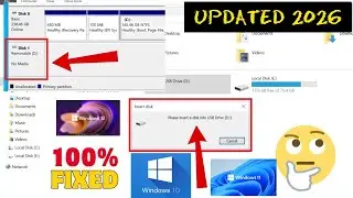 Easy Method to Solve USB No Media Problem Fast