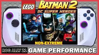 LEGO Batman 2: DC Super Heroes | Asus Rog Ally Z1 (NON-EXTREME) 1080p | HIGH Settings | FPS Test