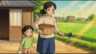 A Quiet Life in the Countryside | Ghibli-Inspired Film ☘️ || #ghibli #asmr 