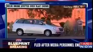 Security scare near Rashtrapati Bhavan as foreigner seen with aerial device