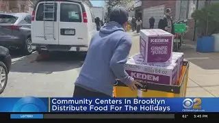 Brooklyn community centers distribute food for holidays