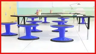Great product -  Flash Furniture Carter Flexible Stool for Classroom and Home Non-Skid Bottom-Rubber