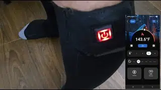Minthouz APP Controlled Electric Heated Socks, Rechargeable