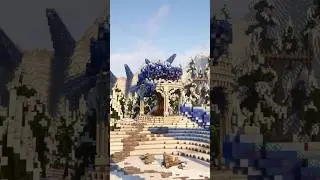 Commission map 😼 #minecraft #minecraftbuilds #ideas #gate #map #fantasy #creator #minecraftfantasy