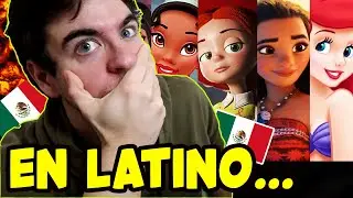 Español REACCIONA a a LOS SAVIÑON *Por PRIMERA VEZ* 👸| LAS PRINCESAS de DISNEY 2 🔥