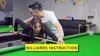 Serious Billiards Instruction! Take Away The Beautiful Players By The Way