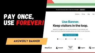 Answerly Banner Review &ndash; Boost Engagement with Smart Website Banners!