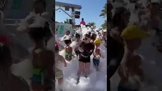 Foam party 🎉 #пеннаявечеринка #foampartydj #ванядмитриенко #shortsvideo #силуэт #like #shortsvideo