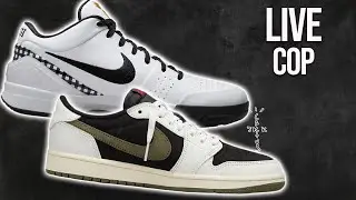 Live Cop : Kobe 4 Protro Gigi & LAST TRAVIS SCOTT Jordan 1 Raffle!