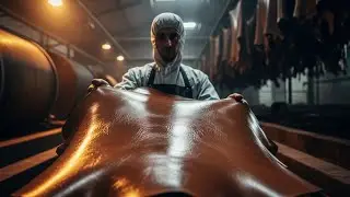 Inside the Horse Leather Factory 🐎 | Million-Dollar Products Made from Horse Skin