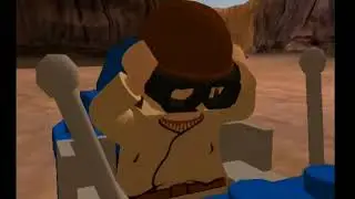 Lego Star Wars El Videojuego 100% Ps2 - La Amenaza Fantasma - Carrera De Vainas En Mos Espa - HD