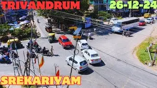 ശ്രീകാര്യം മേൽപ്പാലം ഉടൻ .മെട്രോ റെയിൽ കടന്നു പോകുന്ന മാതൃകയിൽ. Trivandrum Srekariyam.