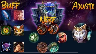 Smite Patch Notes 8.12//Llegan los Titanes//Cambios al Antihealing global // Muchas Skins.