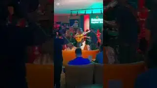 This lovely boy a great guitar player