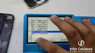 Repara&ccedil;&atilde;o e upgrade de Nand iPhone 7 com JC Pro 1000s e JC P7