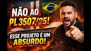 PROJETO DE LEI 3507/25 - ASSIM N&Atilde;O D&Aacute;!!! NOTA DE REP&Uacute;DIO;
