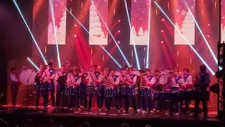 MHS Percussion performing with Taylor Family Christmas, 12/18/2025