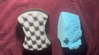 ASMR Jelly Black Car Sponge and Foam Block