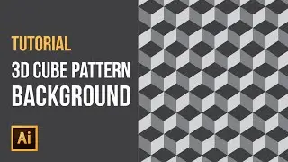 Tutorial Membuat 3D Cube Pattern / Geometric Pattern di Adobe Illustrator