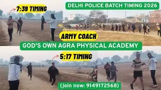 Delhi police batch Monday timing #howtorun #running #timing #delhipolice #1600m #explore #viral