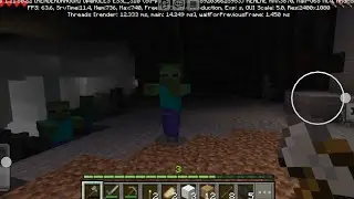 Day 3: Deep cave exploration 🕳️⚔️Zombies defeated, skeletons down &mdash; survival still on#Minecraft#Mine