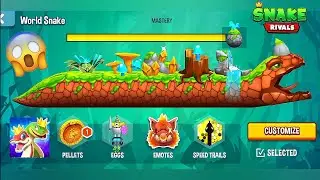 Snake Rivals : World Snake Gameplay! Zero To Hero