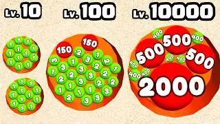 Digs & Balls - Level Up Ball Max Level Gameplay Game (26-50 levels)