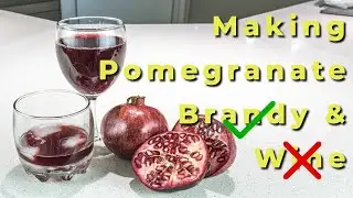 Making Pomegranate Wine and Brandy