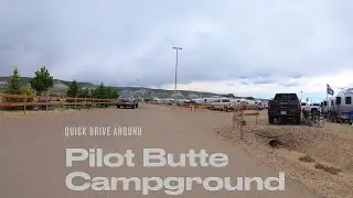 2023 Airstream International Rally Pilot Butte Campground Drive Thru