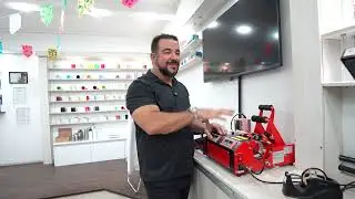 TUTORIAL SUBLIMAÇÃO EM CANECA VERMELHA COM AREA BRANCA