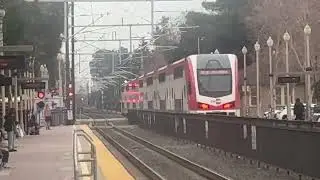 Railfanning at Menlo Park@caltrain Station on Tuesday, 1/20/26. First railfanning video of 2026!!!