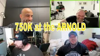 750k ARNOLD CLASSIC! | Fouad Abiad, James Hollingshead, Ben Chow & Stefan Kienzl | BB&B LIVE