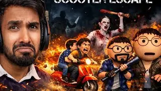 Gulli Bulli Scooter escape scene  | Gulli Bulli  | Granny Escape | Horror Gameplay | TECHNO GAMERZ