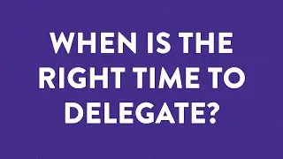 Signs You're Drowning: When Should You Start Delegating in Your Business?
